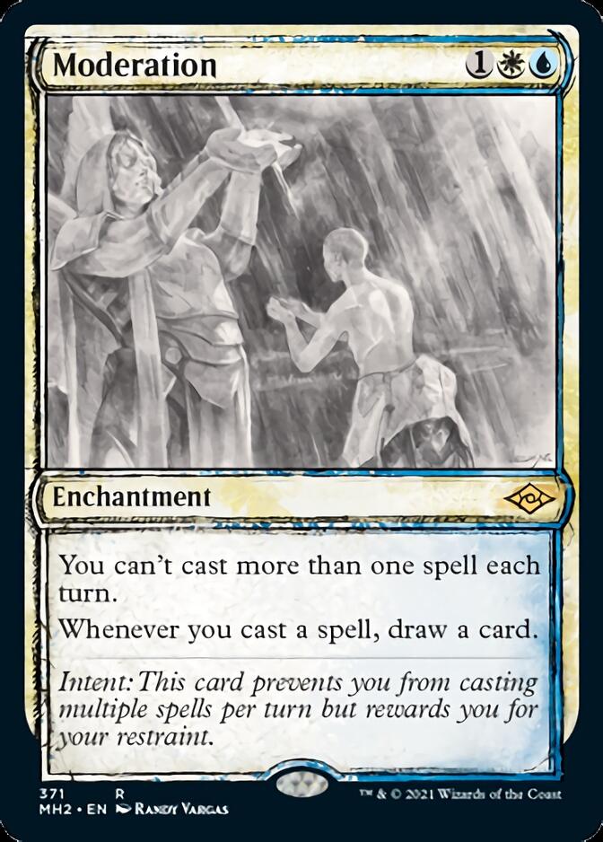 Moderation (Sketch) [Modern Horizons 2] [Foil]