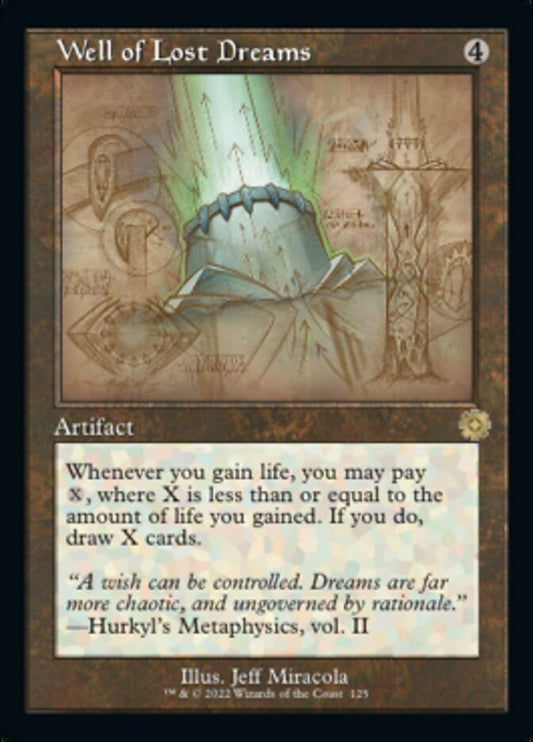 Well of Lost Dreams (Retro Schematic) [The Brothers' War Retro Artifacts] [Foil]