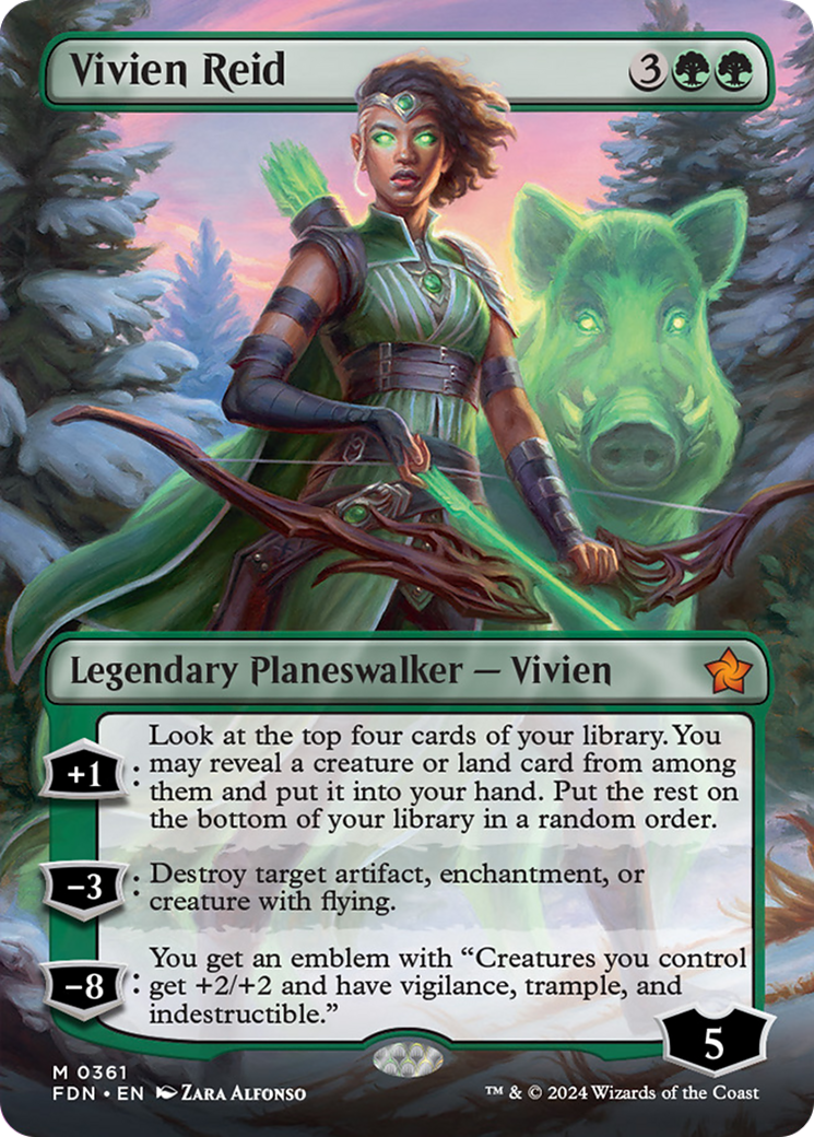 Vivien Reid (Borderless) [Foundations] [Foil]