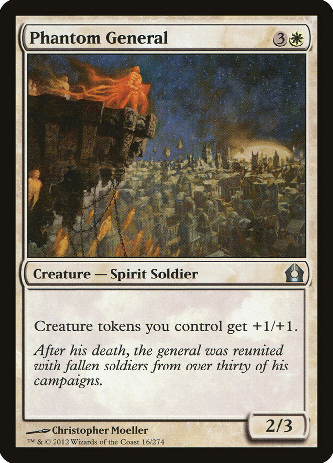 Phantom General [Return to Ravnica] [Foil]