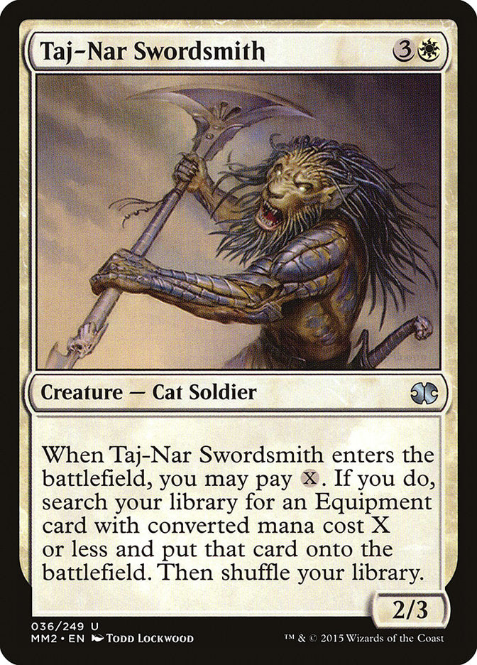 Taj-Nar Swordsmith [Modern Masters 2015] [Foil]