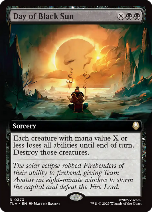 Day of Black Sun (Extended Art) [Avatar: The Last Airbender] [Foil]