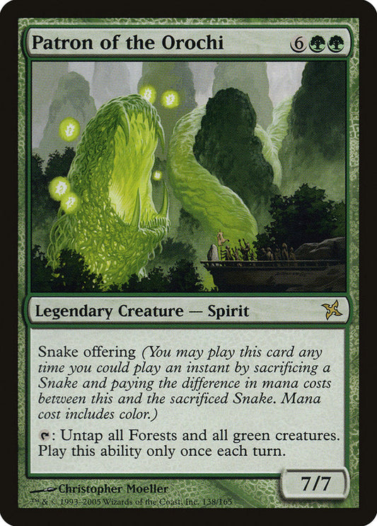 Patron of the Orochi [Betrayers of Kamigawa] [Foil]