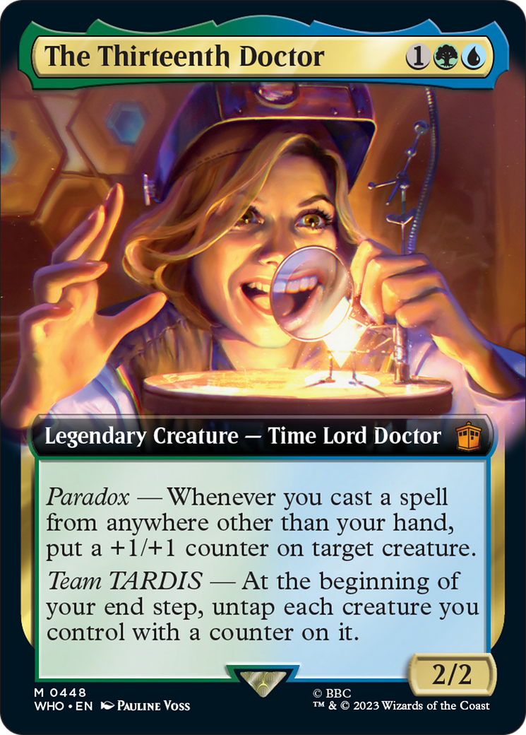 The Thirteenth Doctor (Extended Art) [Doctor Who] [Foil]