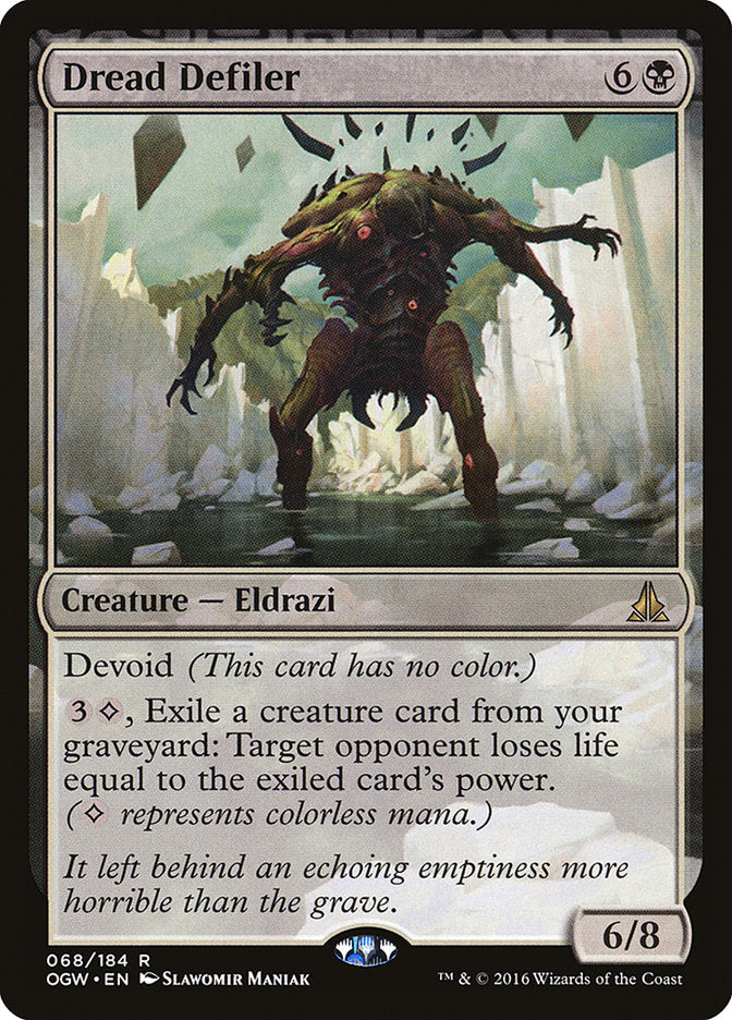 Dread Defiler [Oath of the Gatewatch] [Foil]