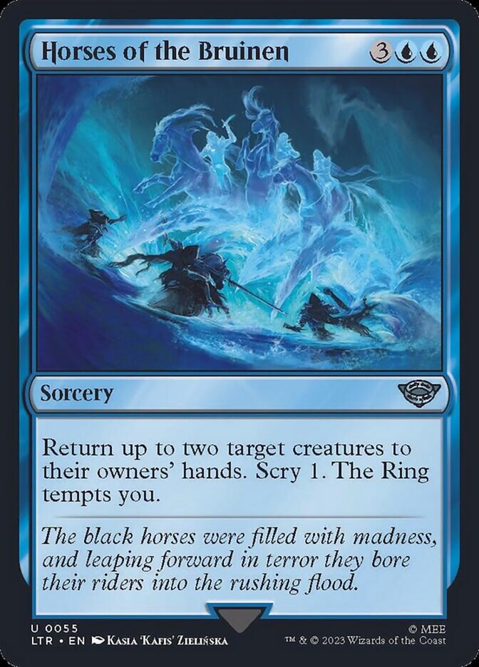 Horses of the Bruinen [The Lord of the Rings: Tales of Middle-Earth] [Foil]
