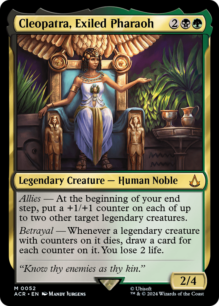 Cleopatra, Exiled Pharaoh [Assassin's Creed] [Foil]