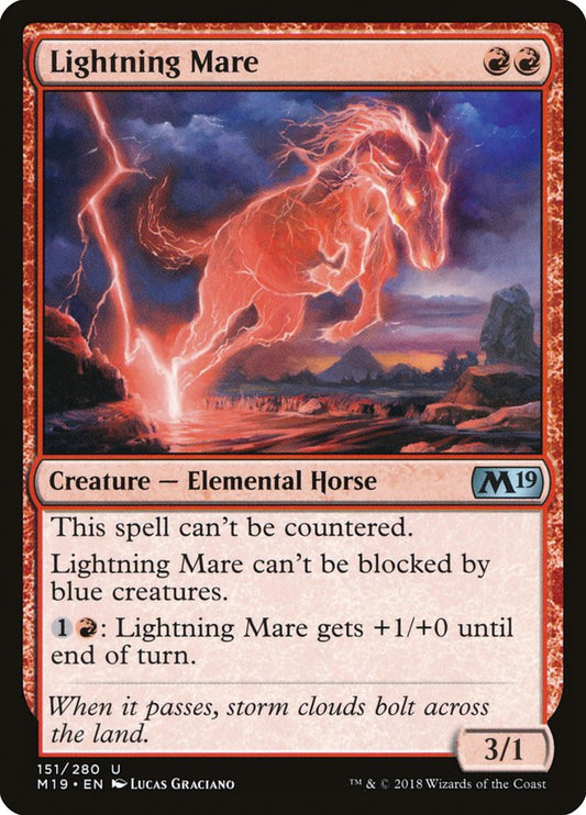 Lightning Mare [Core Set 2019] [Foil]