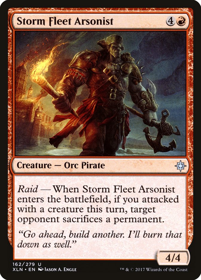 Storm Fleet Arsonist [Ixalan] [Foil]