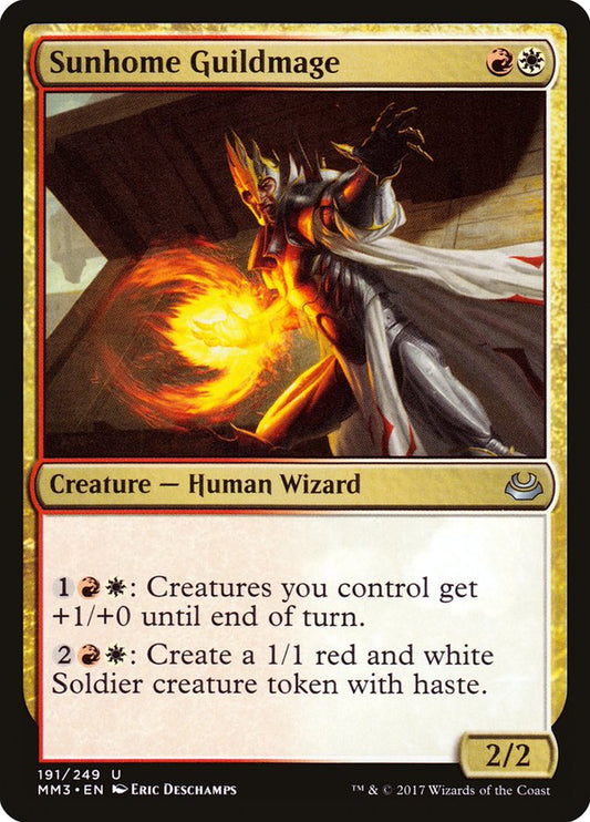 Sunhome Guildmage [Modern Masters 2017] [Foil]