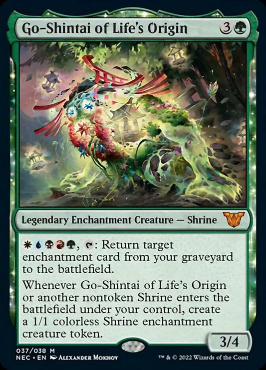 Go-Shintai of Life's Origin [Kamigawa: Neon Dynasty Commander] [Foil]