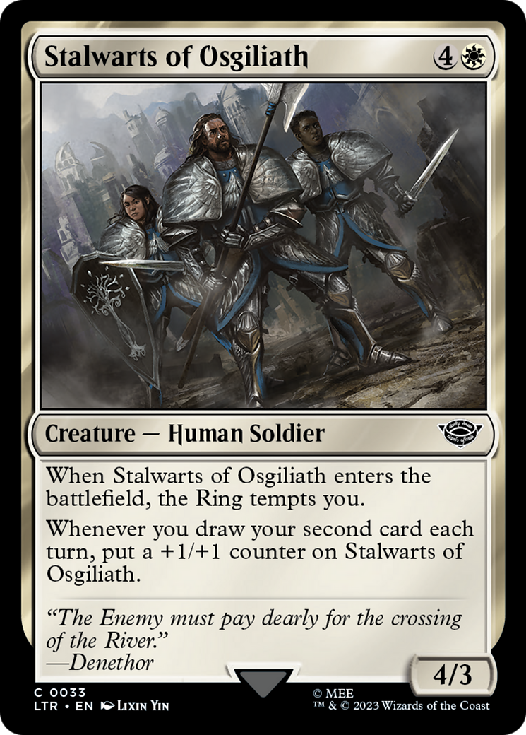Stalwarts of Osgiliath [The Lord of the Rings: Tales of Middle-Earth] [Foil]