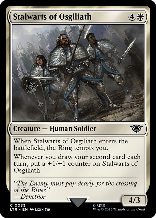 Stalwarts of Osgiliath [The Lord of the Rings: Tales of Middle-Earth] [Foil]