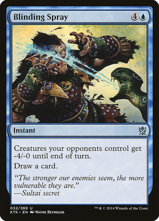 Blinding Spray [Khans of Tarkir] [Foil]