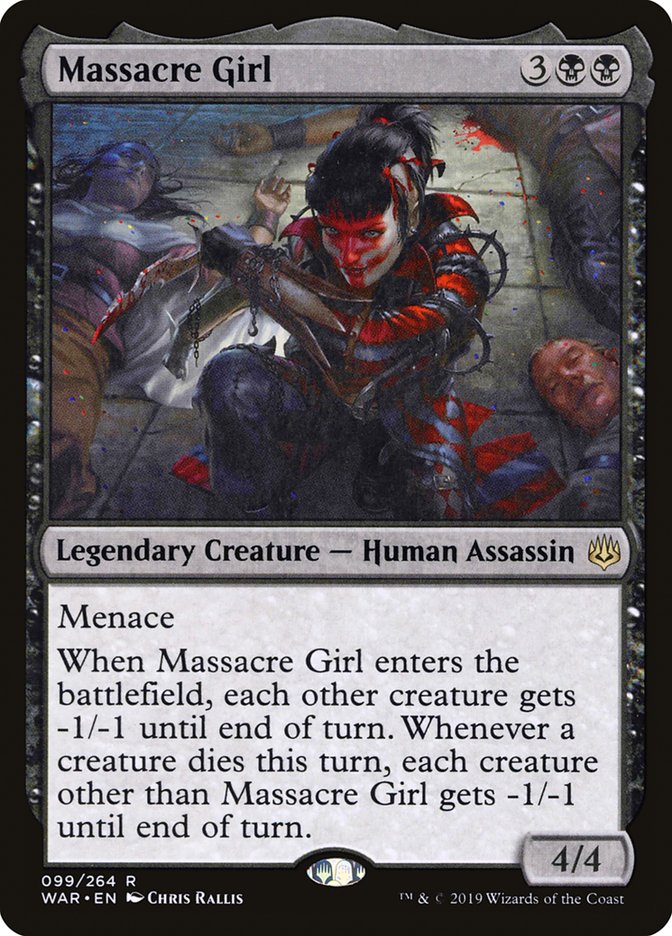 Massacre Girl [War of the Spark] [Foil]