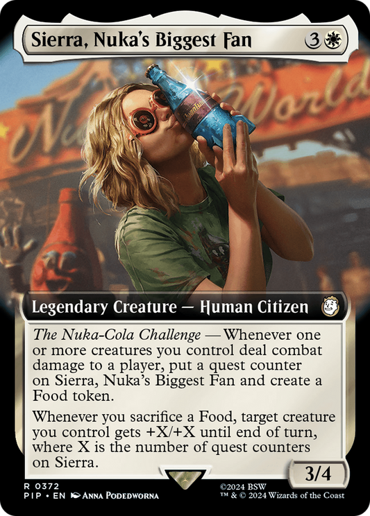 Sierra, Nuka's Biggest Fan (Extended Art) [Fallout] [Foil]