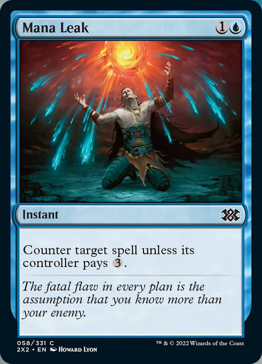 Mana Leak [Double Masters 2022] [Foil]