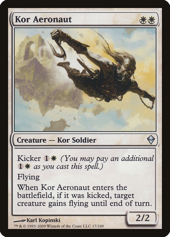 Kor Aeronaut [Zendikar] [Foil]