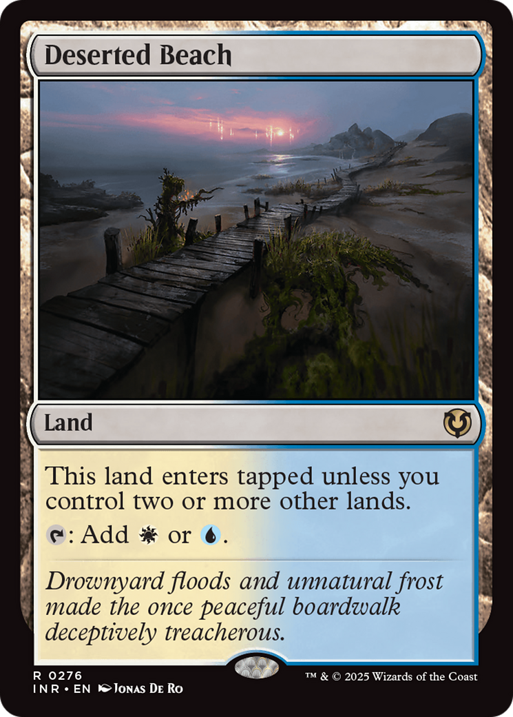 Deserted Beach [Innistrad Remastered] [Foil]