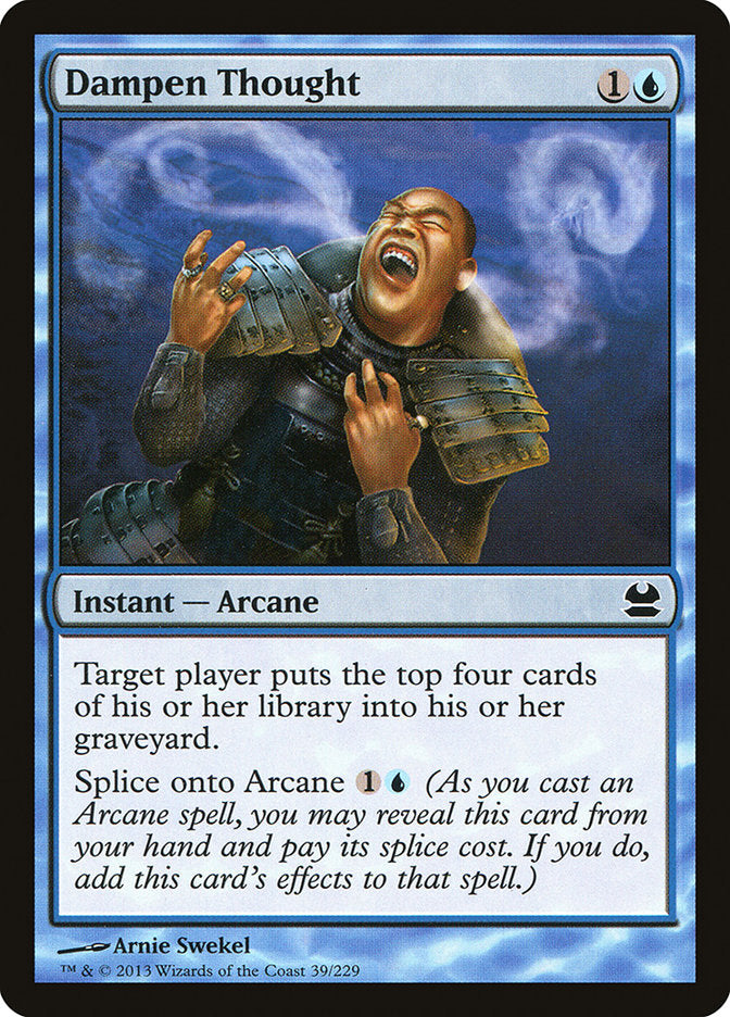 Dampen Thought [Modern Masters] [Foil]