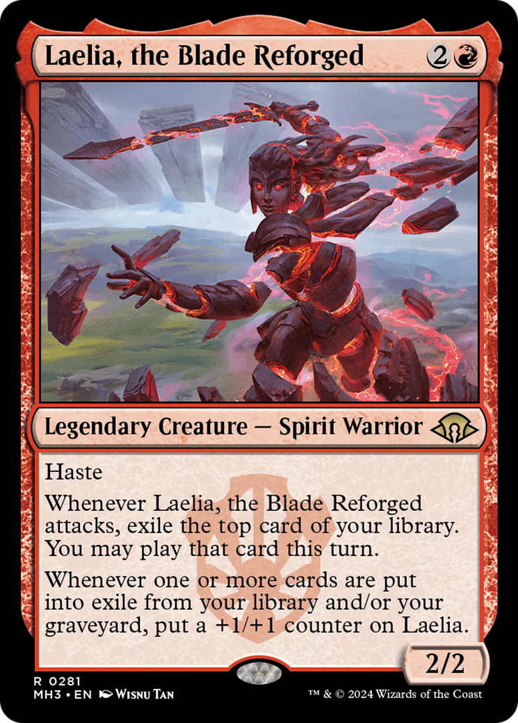 Laelia, the Blade Reforged [Modern Horizons 3] [Foil]