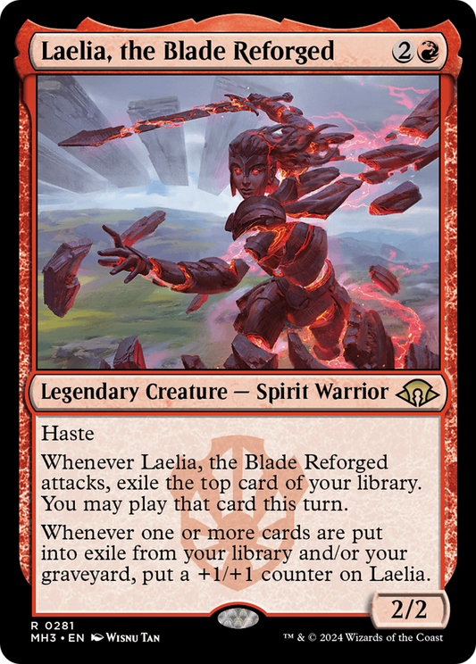 Laelia, the Blade Reforged [Modern Horizons 3] [Foil]