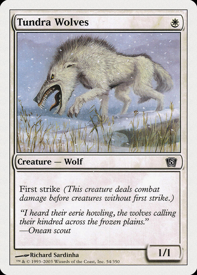Tundra Wolves [Eighth Edition] [Foil]