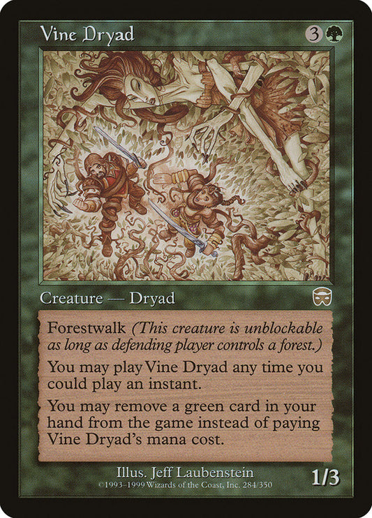 Vine Dryad [Mercadian Masques] [Foil]