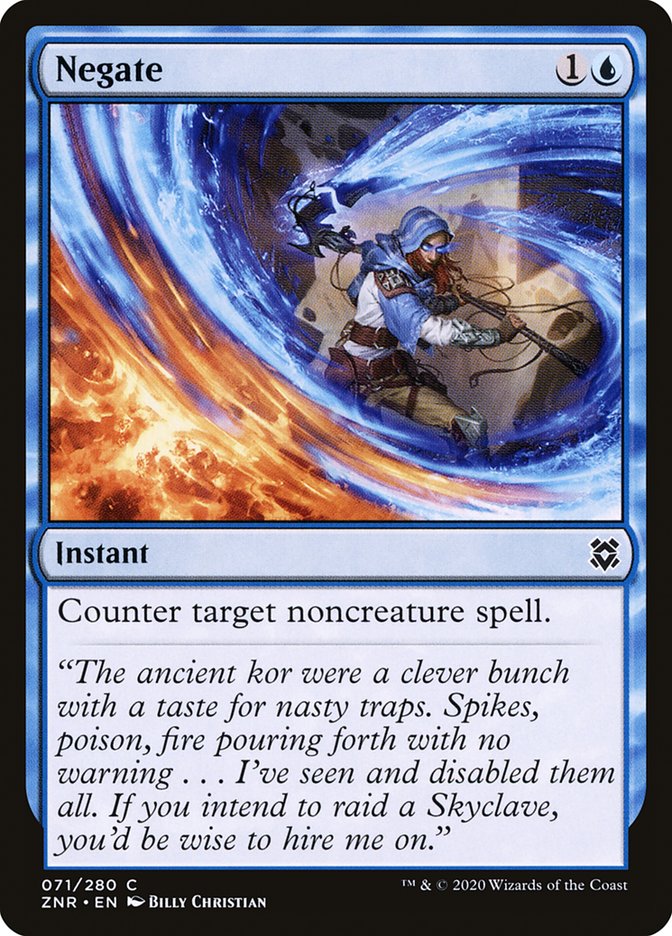 Negate [Zendikar Rising] [Foil]