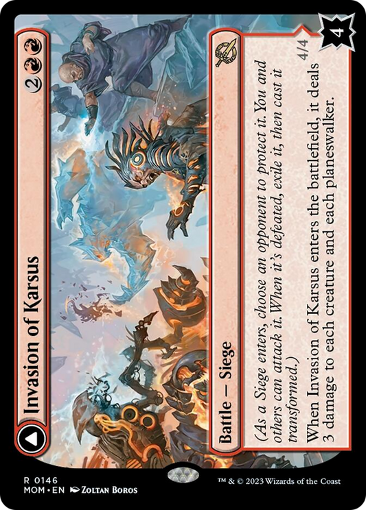 Invasion of Karsus // Refraction Elemental [March of the Machine] [Foil]