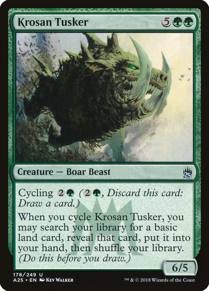 Krosan Tusker [Masters 25] [Foil]