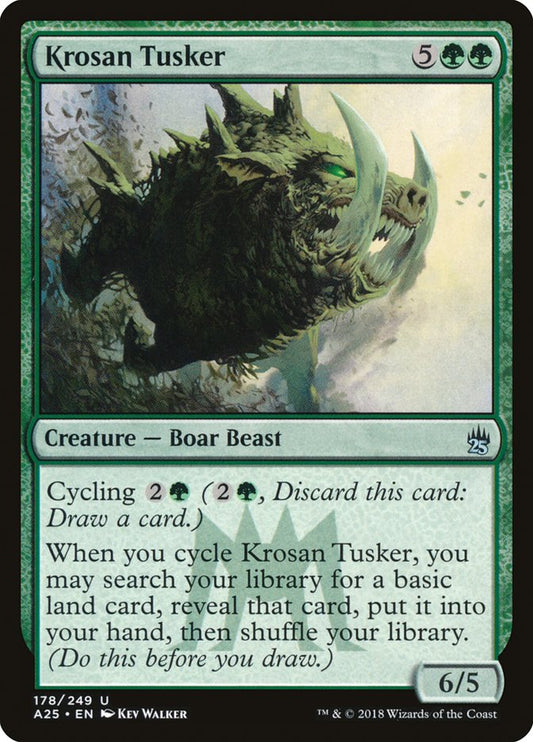Krosan Tusker [Masters 25] [Foil]