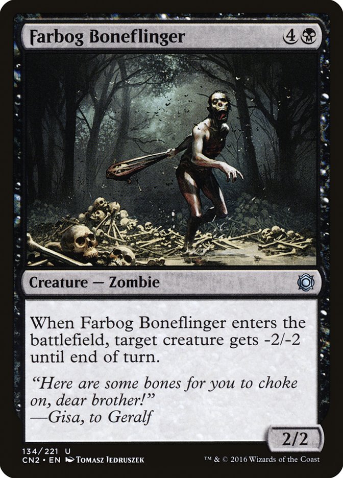 Farbog Boneflinger [Conspiracy: Take the Crown] [Foil]
