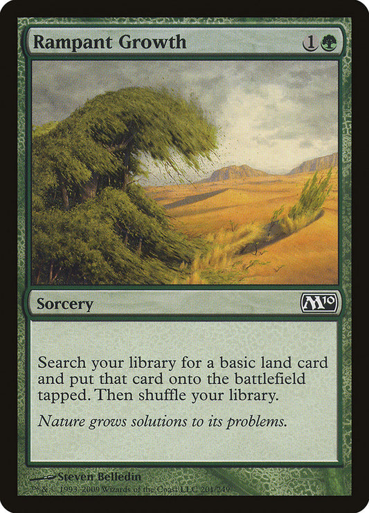 Rampant Growth [Core Set 2010] [Foil]