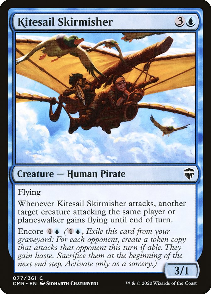 Kitesail Skirmisher [Commander Legends] [Foil]