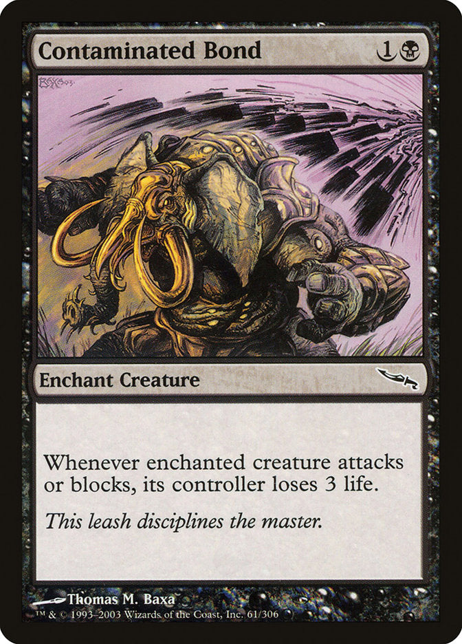 Contaminated Bond [Mirrodin] [Foil]