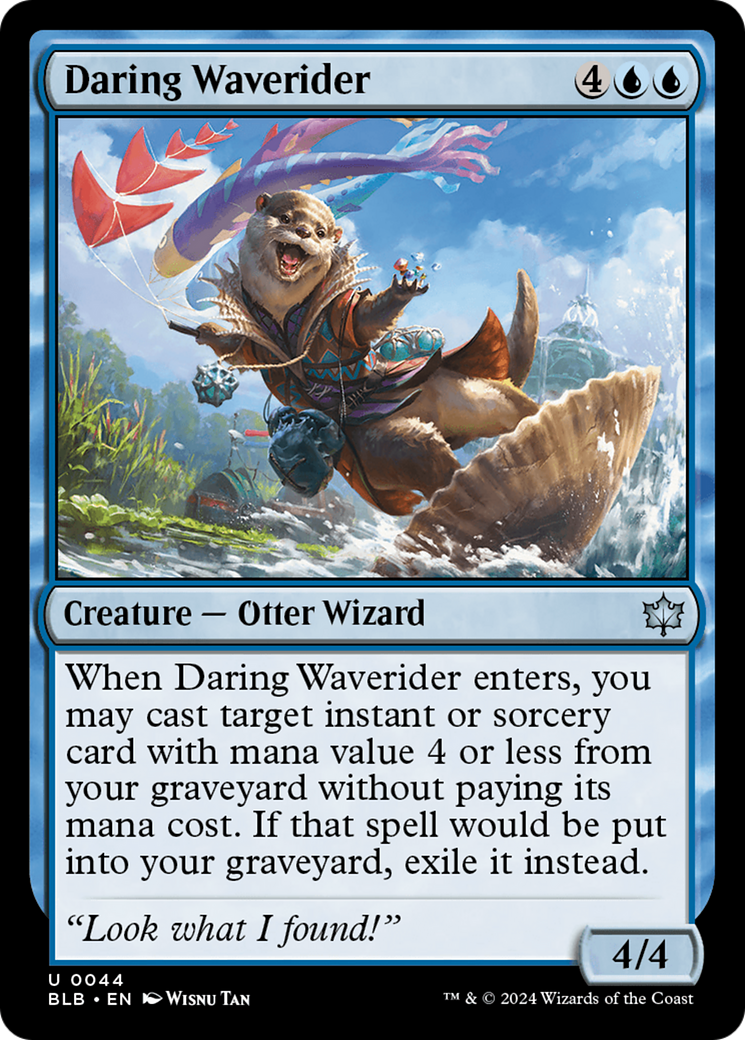 Daring Waverider [Bloomburrow] [Foil]
