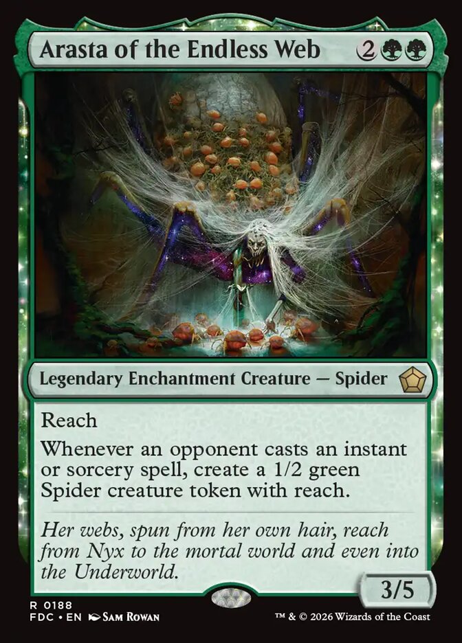 Arasta of the Endless Web [Foundations Commander]