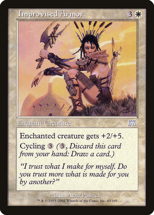 Improvised Armor [Onslaught] [Foil]