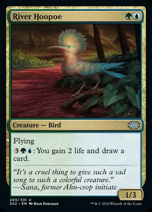 River Hoopoe [Double Masters 2022] [Foil]