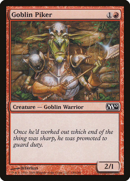 Goblin Piker [Core Set 2010] [Foil]