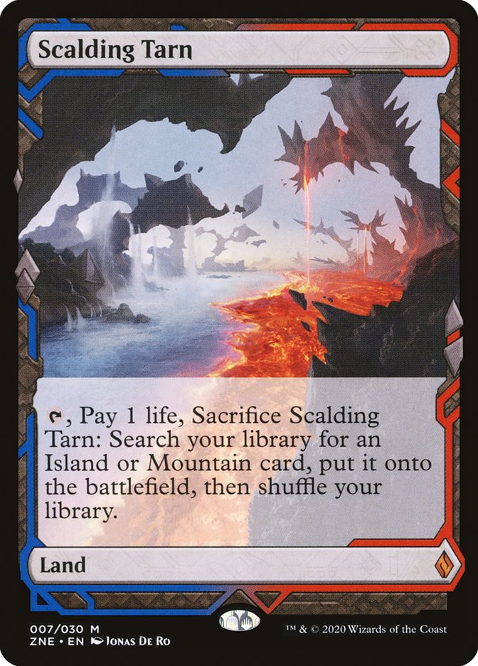 Scalding Tarn (Expeditions) [Zendikar Rising Expeditions] [Foil]