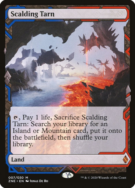 Scalding Tarn (Expeditions) [Zendikar Rising Expeditions] [Foil]