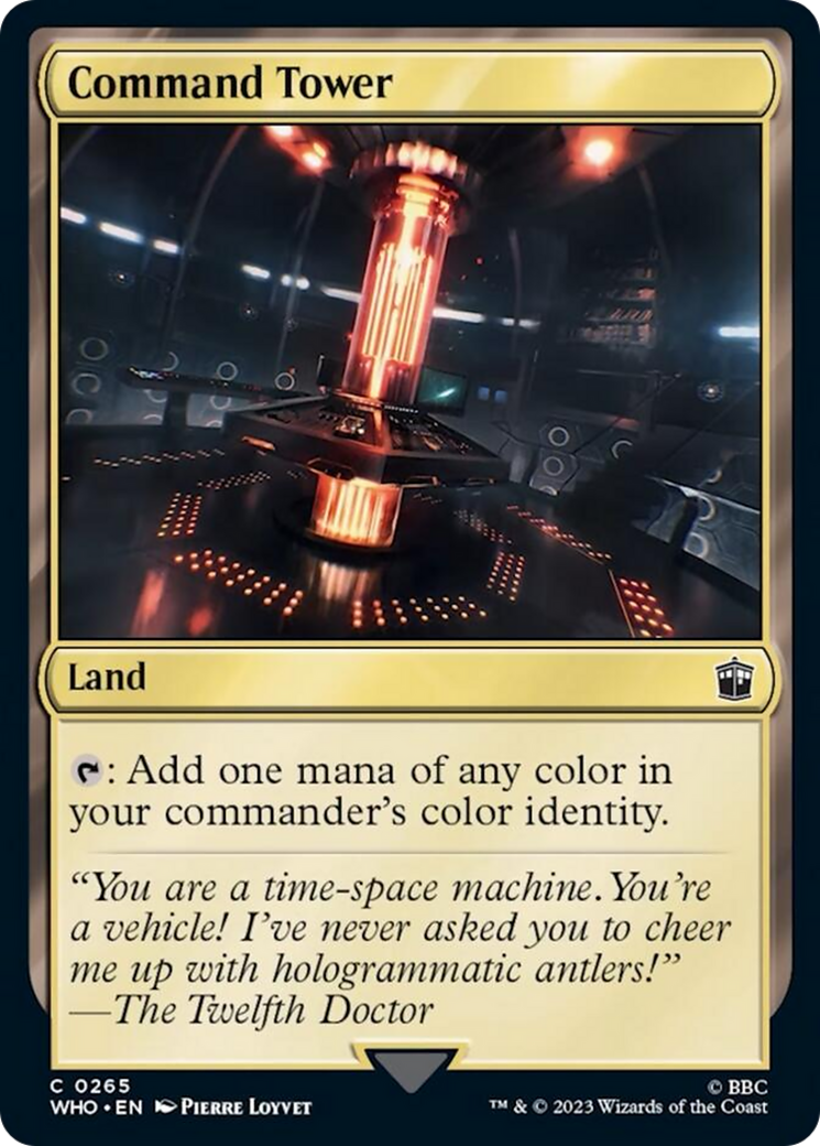 Command Tower (0265) [Doctor Who] [Foil]