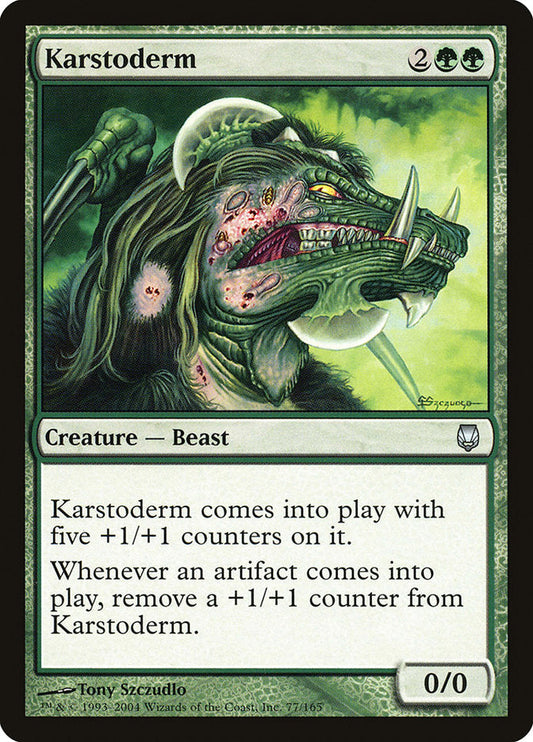 Karstoderm [Darksteel] [Foil]