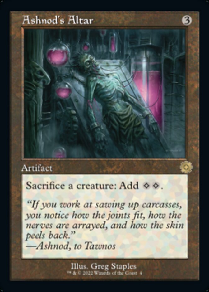 Ashnod's Altar (Retro) [The Brothers' War Retro Artifacts] [Foil]