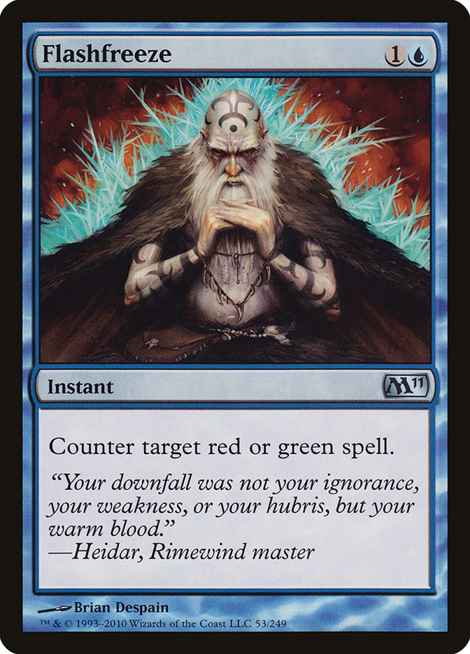 Flashfreeze [Core Set 2011] [Foil]