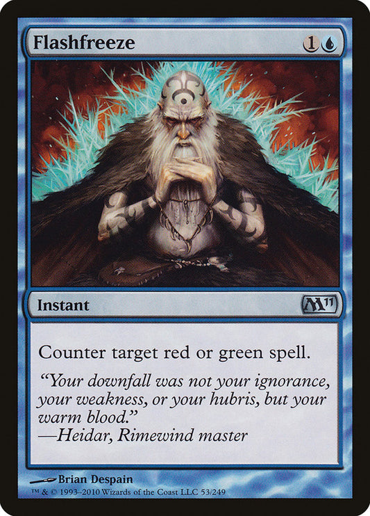 Flashfreeze [Core Set 2011] [Foil]