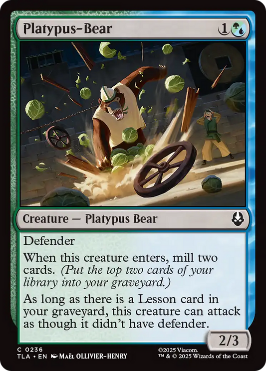 Platypus-Bear [Avatar: The Last Airbender] [Foil]