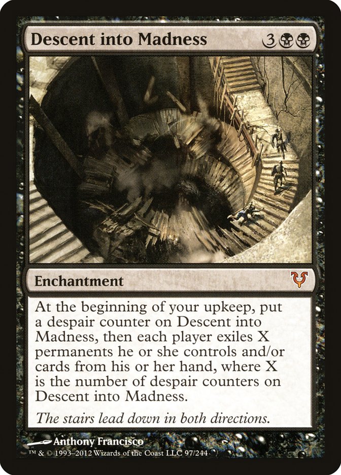 Descent into Madness [Avacyn Restored] [Foil]